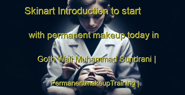 Skinart Introduction to start with permanent makeup today in Goth Wali Muhammad Sundrani | PermanentmakeupTraining | PermanentmakeupClasses | SkinartTraining-Pakistan